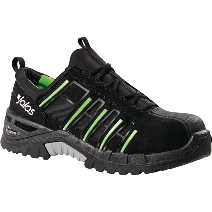 Ejendals AB EXALTER 9915, Sicherheitsschuh S1P SRC HRO, gr. 42, schwarz, mit Aluminium-Zehenkappe und Vibram-Laufsohle – Bild 1