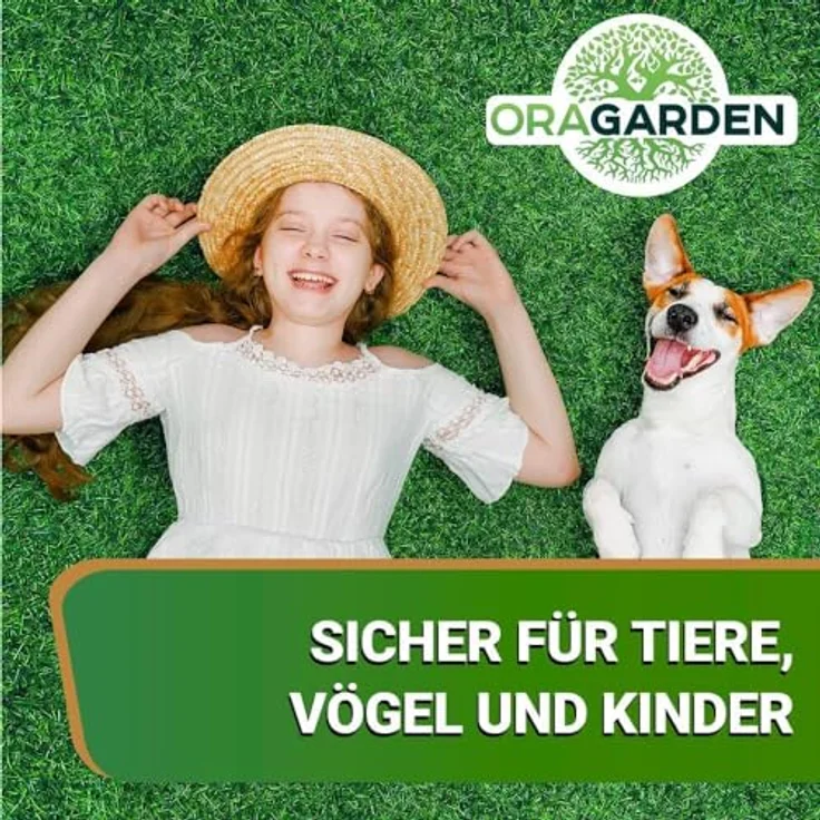 Neu OraGarden Rasenpellets Regenerationsrasen für Schnellkeimenden – Rasensamen für Robusten und Widerstandsfähigen Rasen (10 kg) – Bild 5