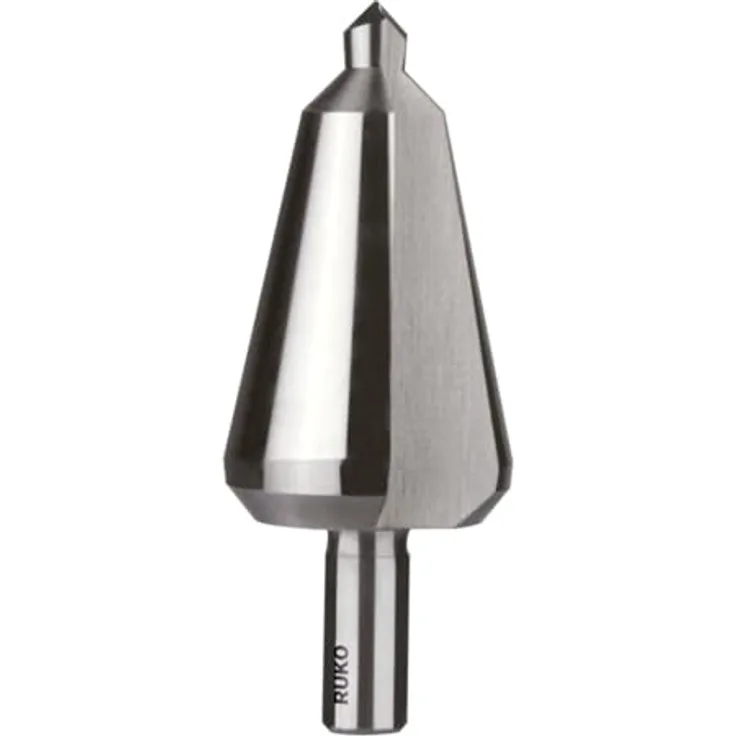 RUKO 101003 Schälbohrer 16 - 30.5mm HSS, 3-Flächenschaft mit tiefgeschliffener Spannut für hohe Schnittleistung