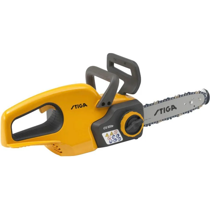 STIGA GARDEN Akku-Kettensäge CS 100e, 25,00 cm Schwertlänge, 14,5 m/s, inkl. 4 Ah Akku und Ladegerät