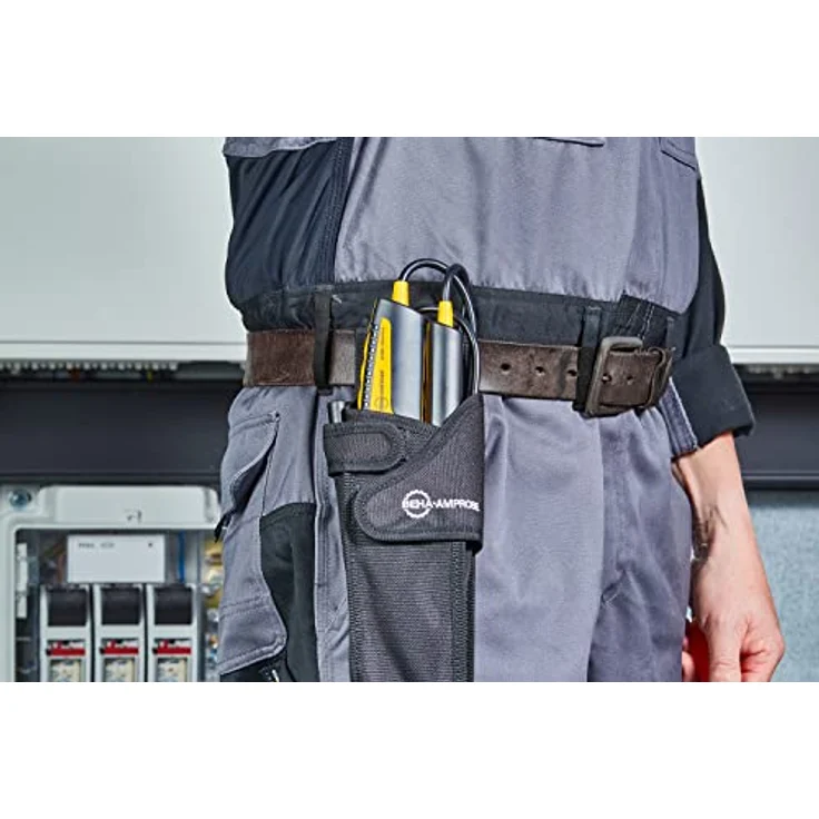 Beha Amprobe Werkzeugtasche Beha Amprobe 5256909 CC-2100 Messgerätetasche, Schutz- und Gürteltasche für Spannungsprüfer, Schwarz – Bild 3