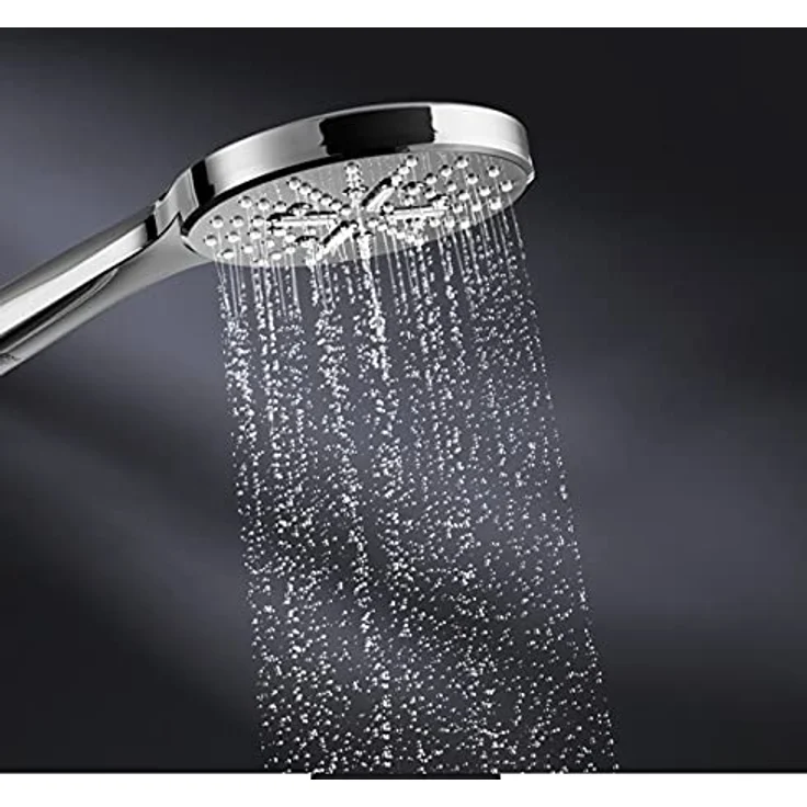 GROHE Rainshower SmartActive Handbrause 150, Chrom, 3 Strahlarten mit DripStop, GROHE DreamSpray und SmartTip – Bild 3