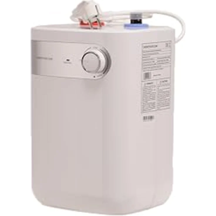 Thermoflow DS 5U, Boiler Warmwasserspeicher 5 L Untertischgerät, steckerfertig und druckfest, energiesparend mit 563,4 kWh Jahresverbrauch – Bild 3
