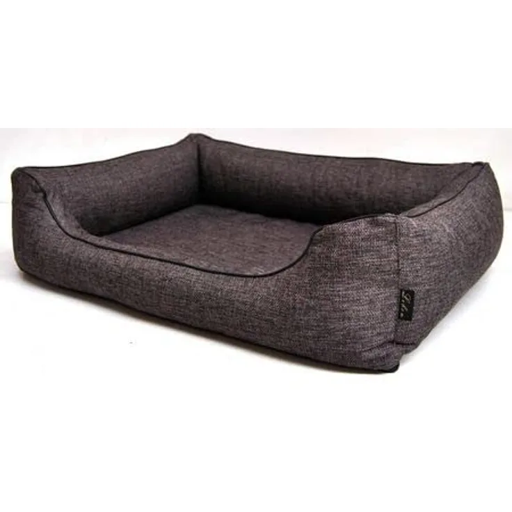 Lebon - Hundebett Lino - 3 Größen- Waschbar mit Reißverschluss - Made IN EU (L)
