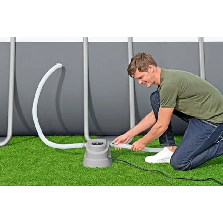 Bestway Poolheizung 2.800 W, digitale Steuerung mit Soft-Touch-Bedienfeld, GS-zertifiziert, für Pools von 1.520-17.035 l – Bild 2