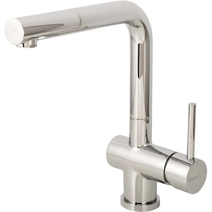 CARESSI Küchenarmatur CA108CH U ECO, Einhebel-Armatur mit ausziehbarem Belüfterteil, Chrom