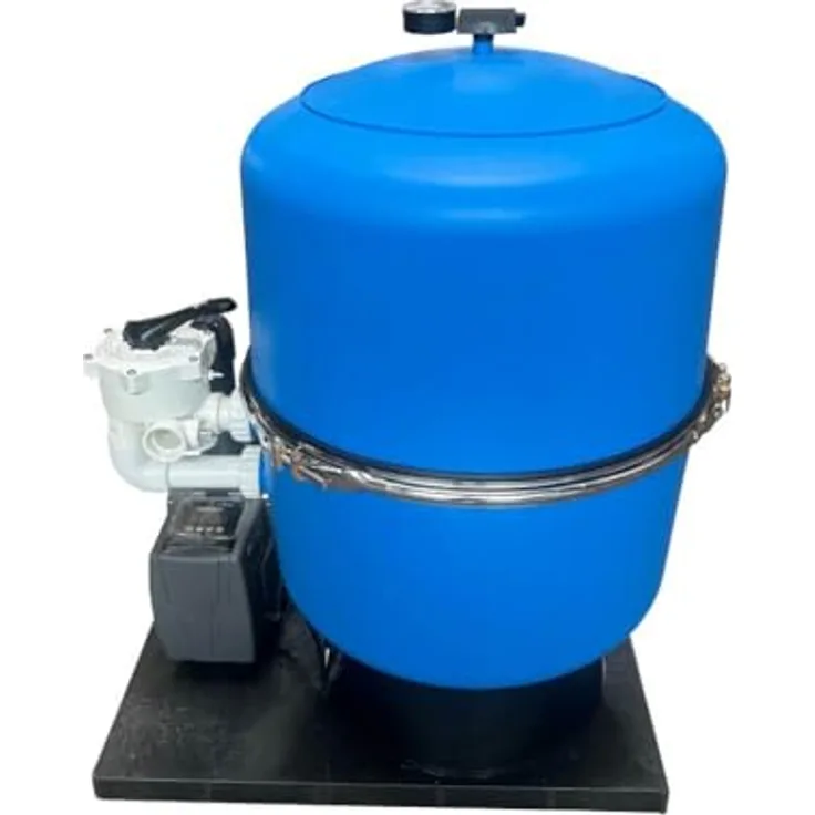 OKU Sandfilteranlage Hawaii Ø 600 mm mit ECO Whisper Poolpumpe, drehzahlgesteuert, leise, energieeffizient