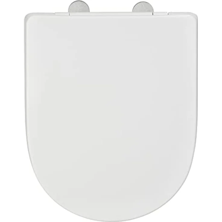 Wenko WC-Sitz Exclusive Nr. 3, Duroplast Weiß matt, mit Absenkautomatik und Easy-Close-Fix-Clip-Befestigung – Bild 1