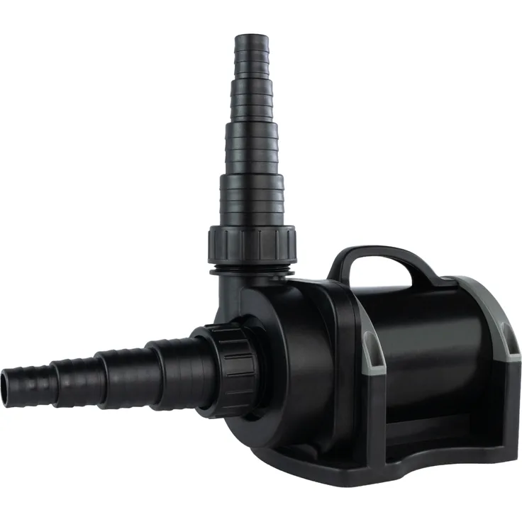 Jebao Teichpumpe zur Trockenaufstellung | 18500l/h | ECO nur 155W | Externe Pumpe | Gartenpumpe | Filterpumpe, schwarz