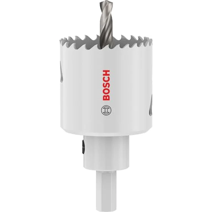Bosch Lochsäge Multi Material, Ø 44 mm mit Adapter für Stahl, Trockenbauwand und Kunststoff, Professional Zubehör Bohrmaschine – Bild 1