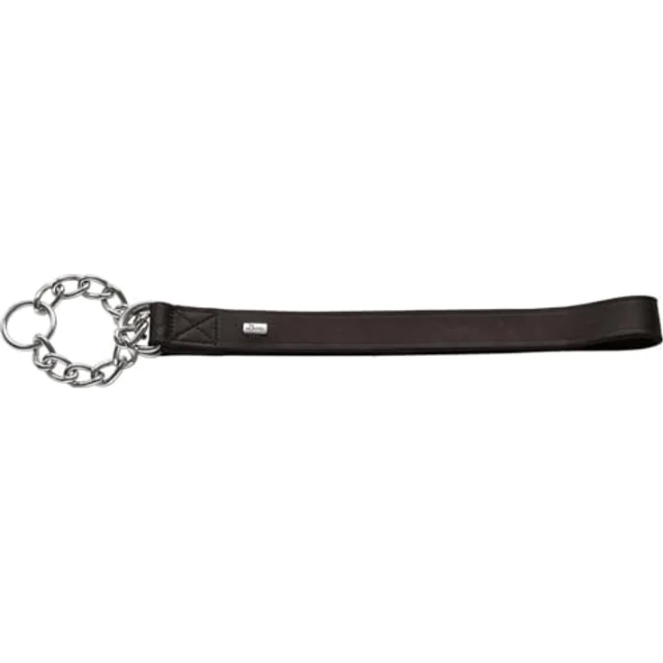 Hunter Hunde-Halsband Aalborg mit Kette L – Bild 3