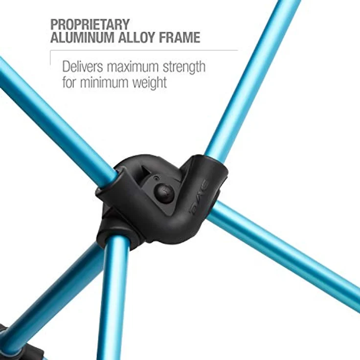 Helinox Savanna Chair | Ergonomisches Design und ausgeklügelter Stil fließen zu einem Stuhl zusammen, der überragenden Komfort und Support bietet (Black) – Bild 5