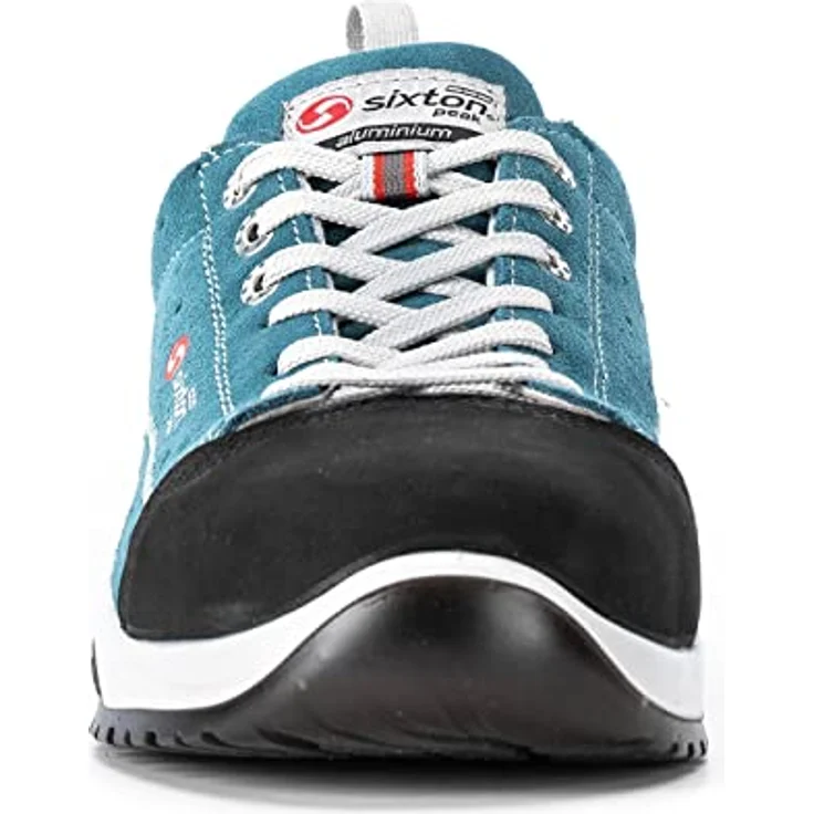 Sixton Sicherheitsschuh, Nubukleder Hydrotech und Velourspaltleder, gelocht, Weite 11 – Bild 2