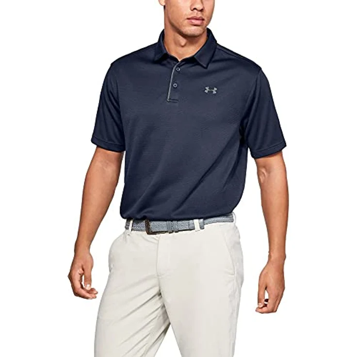 Under Armour Herren Tech Polo Shirt, ultraleichtes und atmungsaktives Arbeitsshirt, lose Passform, 100% Polyester – Bild 1