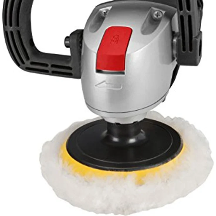 Skil Masters Polierer 9955 MA (1.300W, 600-3.600 min-1, Ø125 + Ø180 mm Polierteller, 4m Kabel, + 2x Polierhauben, +Tasche) – Bild 4