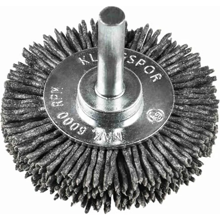 Klingspor BRS 600 P Schaftrundbürste, 70 x 12 x 6 mm, Polyamid SIC Korn 120, 10 Stück – Bild 1