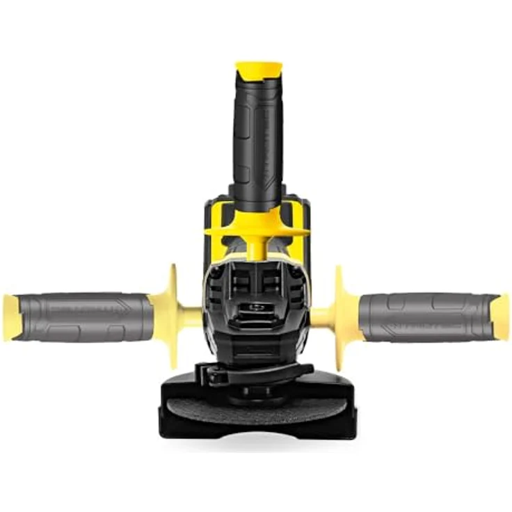 TROTEC Akku-Winkelschleifer PAGS 21-115 NB, hochwertiger Getriebekopf aus Aluminium-Druckguss, blau – Bild 3