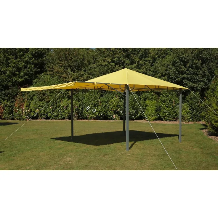 Tepro Pavillon-Ersatzdach für Pavillon Lehua, gelb, pulverbeschichtet, 3,87 kg, passend für tepro Pavillongestell Lehua 5505BU