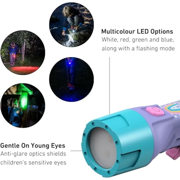 Ledlenser Kidbeam4 flashlight, 70 lumen, purple – Bild 2