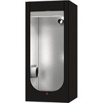 Secret Jardin Hydro Shoot HS80 Rev 2.0 (80x80x180cm) Growbox mit hoher Lichtreflexion - schwarz