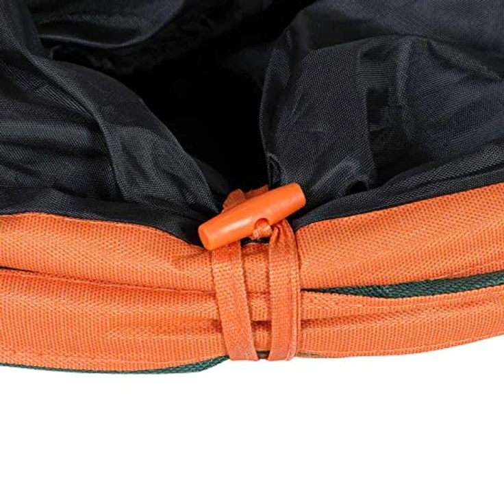 Gardebruk 3 x Gartensack Pop up, 3 x 165 Liter = 495 Liter | verstärkende Spiralfeder | doppelte Kreuznähte | Gartenabfallsack Laubsack – Bild 6