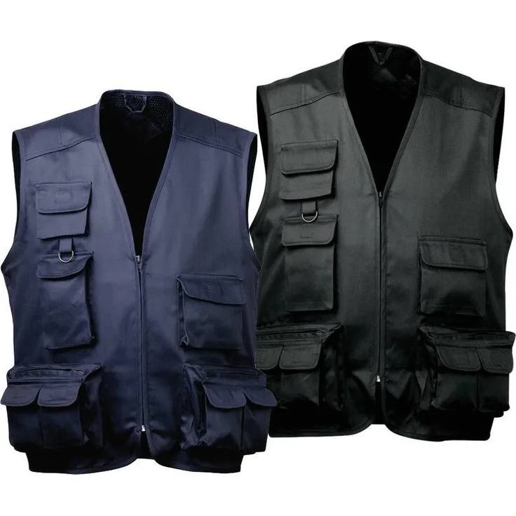 Funktionsweste, Farbe schwarz, Gr.2XL