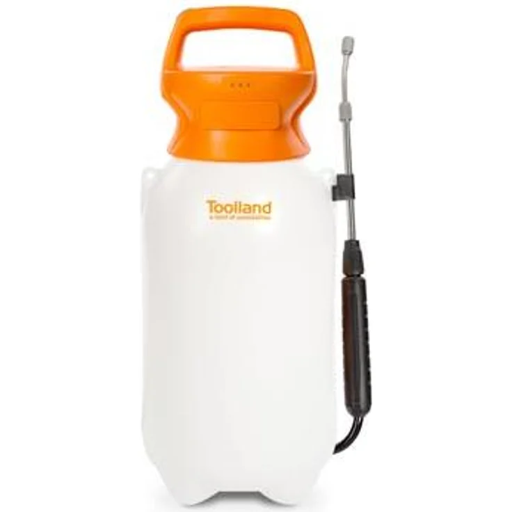 Toolland Akku Drucksprüher 8 Liter mit Edelstahl Lanze, USB Kabel – Bild 1