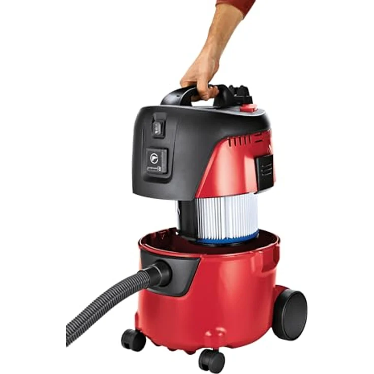 Flex 405418 230-E Sicherheitssauger VC 21 L MC (Werkstatt Staubsauger mit manueller Filterabreinigung, 20 l, Klasse L, 1250 Watt, Volumenstrom 3600 l-min), mehrfarbig, 25 Stück – Bild 4