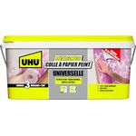 UHU Fix & Fertig Kleister Universal, gebrauchsfertiger Tapetenkleber mit extra starker Haftung, 2,5 kg Eimer