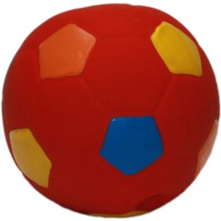 Nobby Latex Fußball, mehrfarbig 12 cm, 1 Stück – Bild 1
