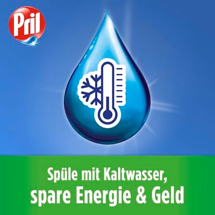 PRIL Original Konzentrat Mix & Clean, Geschirrspülmittel Zitrone 120 ml, Kalt-Aktiv-Formel, 82% weniger Plastik, recycelbare Verpackung – Bild 10