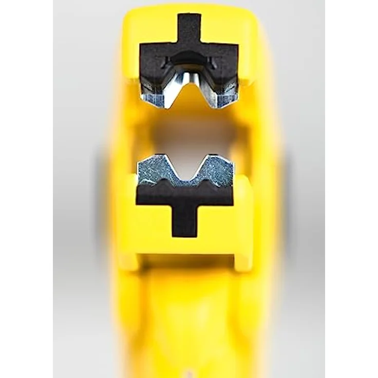 WEICON 51002007 Abisolierzange No. 7 Solar Abisolierwerkzeug für den Solarbereich, schwarz-gelb – Bild 2