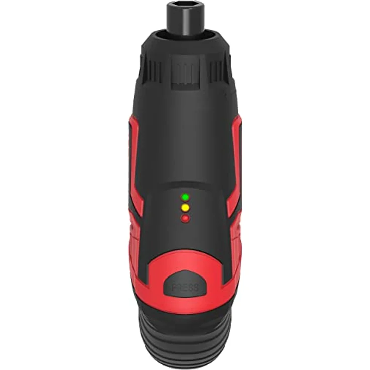 KS Tools eMONSTER 1/4“ Akku-Bit-Schrauber-Satz, 27-tlg., 3,6V mit ergonomischem Griff, USB-C aufladbar, Drehmomentvorwahl, LED-Arbeitslicht, in Kunststoffbox – Bild 13