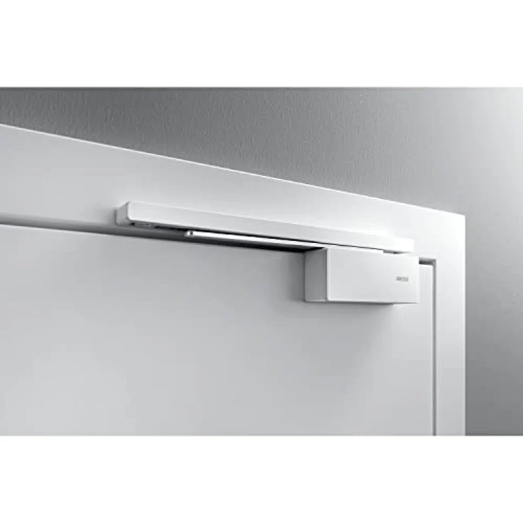 GEZE 184102 Türdämpfer ActiveStop aufliegend Türdämpfung für Holztüren, Silber, Silberfarbig – Bild 2