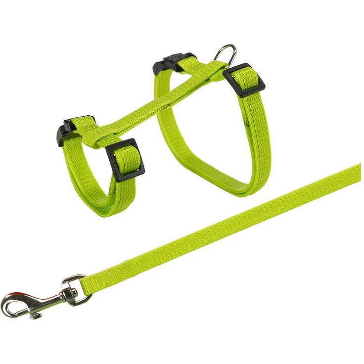 TRIXIE Geschirr Kaninchengarnitur, stufenlos verstellbar, diverse Farben – Bild 1