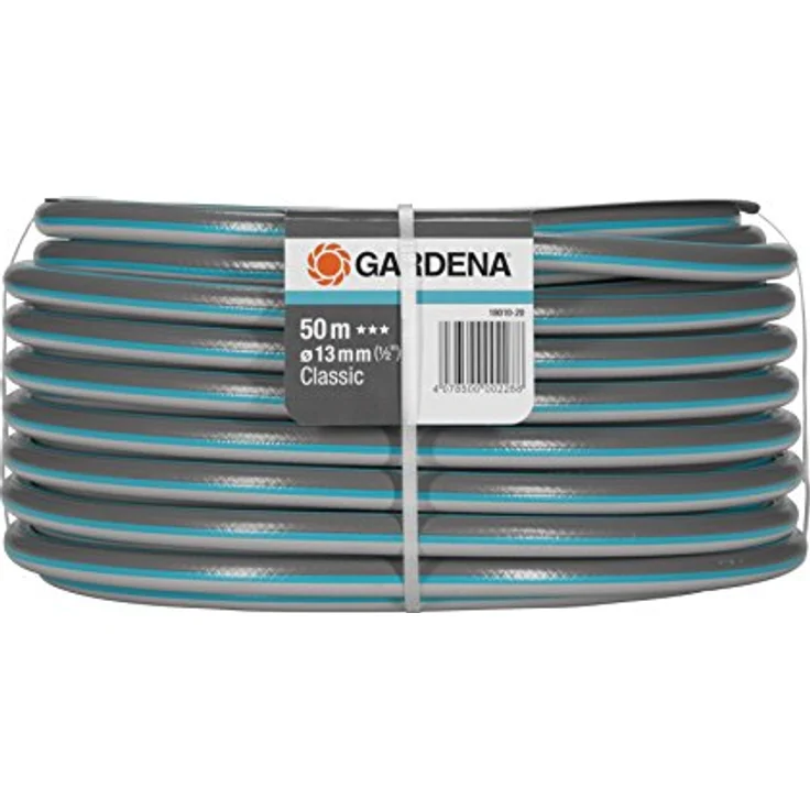 GARDENA Classic Schlauch 13 mm (1/2 Zoll), 50 m: Universeller Gartenschlauch aus robustem Kreuzgewebe, 22 bar Berstdruck, druck- und UV-beständig (18010-20) – Bild 4