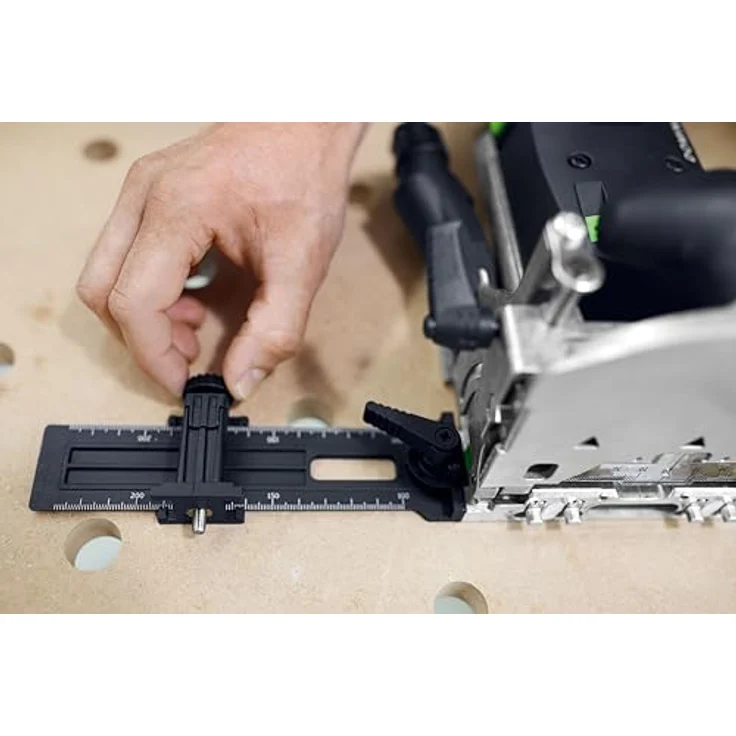 Festool Dübelfräse DF 500 RQ-Plus, 420 Watt, 25.500 U/min, inkl. DOMINO Fräser D 5, kompakt und präzise – Bild 4