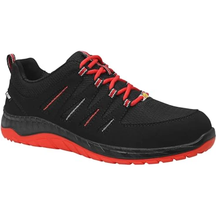 ELTEN MADDOX Low Arbeitsschuh, Sicherheitshalbschuh mit Infinergy® Sohle, black-red – Bild 1