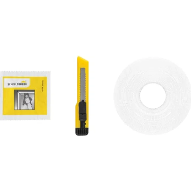 Schellenberg Befestigungsband-Set für Polyester-Fliegengitter, transparent, 5... - Schellenberg – Bild 6