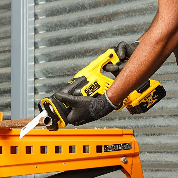 Dewalt DCS367P2 Akku-Säbelsäge 18 V / 2x 5,0 Ah Akku + Ladegerät in T-Stak-Box – Bild 14