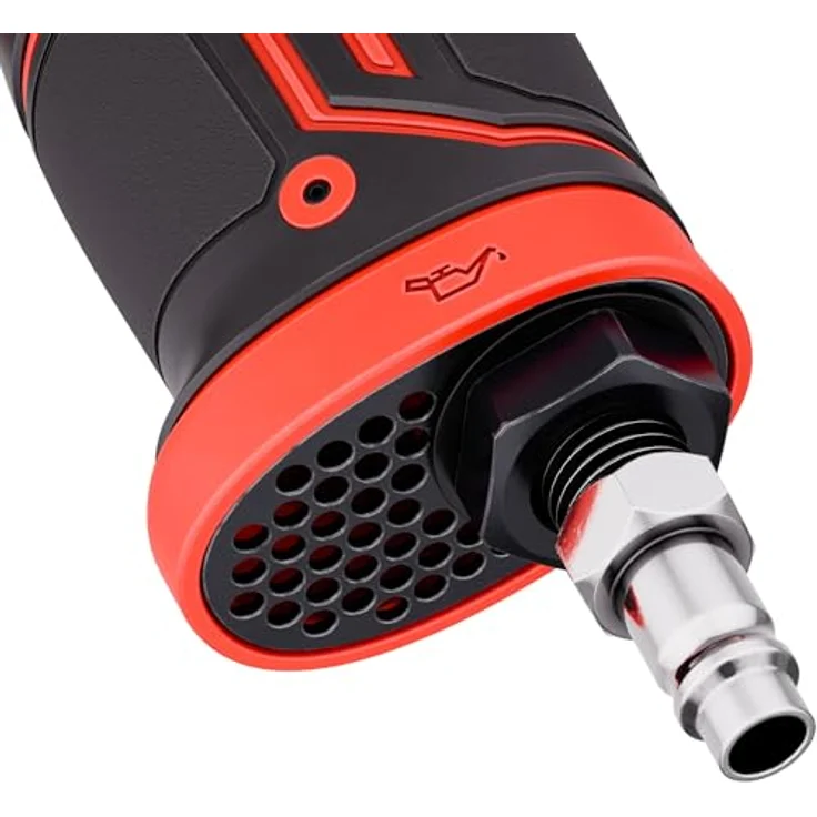 VIGOR Druckluft Schlagschrauber V4801, 1/2 Zoll Antrieb, 1800 Nm Lösemoment, 1100 Nm Anzugsmoment, 2,02 kg für professionelle Anwendungen – Bild 5
