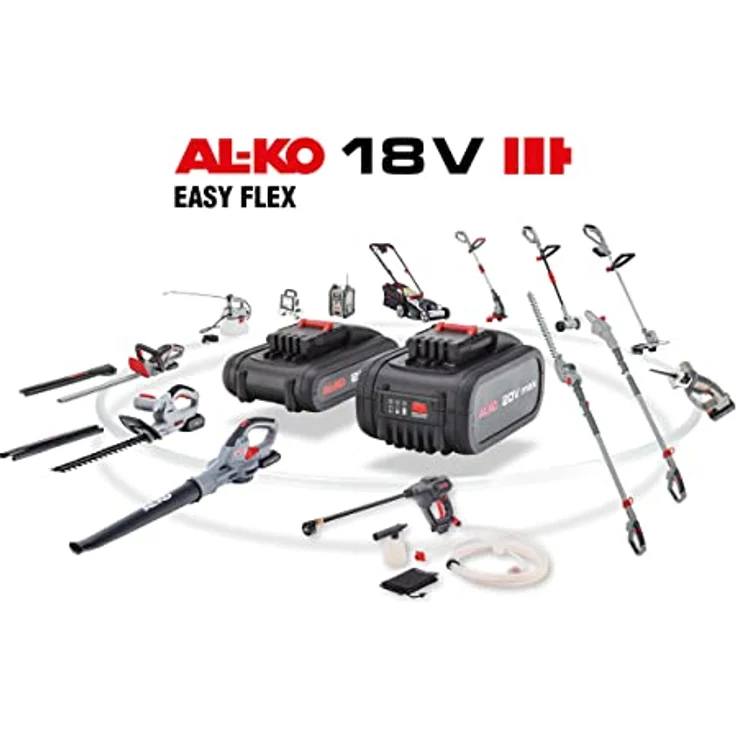 AL-KO 113633 Trimmer GT 2025 Easy Flex 45 min Laufzeit, 20 V-2.5 Ah Li-Ion-Akku und Ladegerät inklusive, 25 cm Schnittbreite – Bild 4