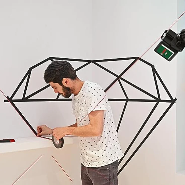 BOSCH Punkt- und Linienlaser Quigo, Kreuzlinien-Laser - im Karton, 2er Pack – Bild 8