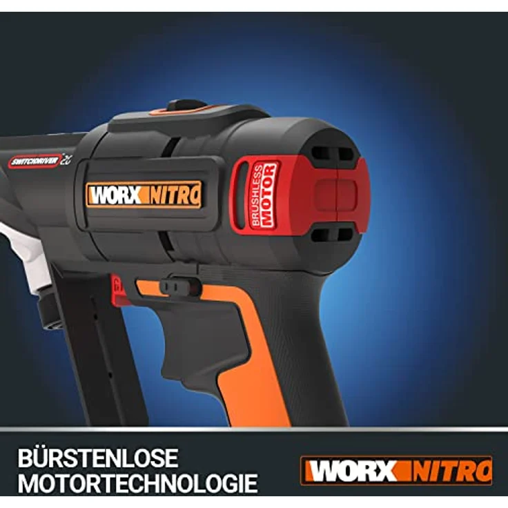 Worx 20 V Akku-Bohrschrauber WX177.9 Solo mit Koffer – Bild 4
