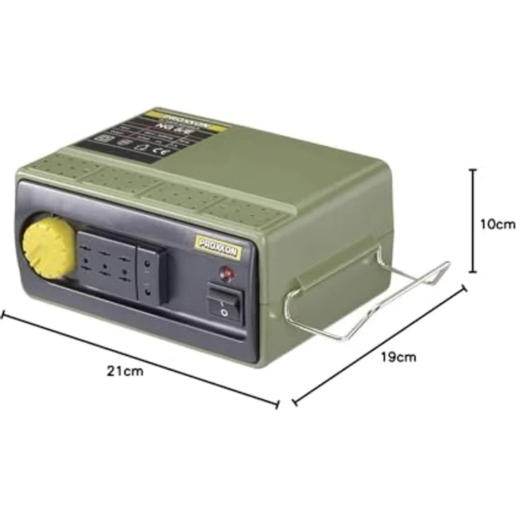 Proxxon 28704 MICROMOT Netzgerät NG 5-E mit 3 Anschlussbuchsen 12 Volt 5 Ampere – Bild 4