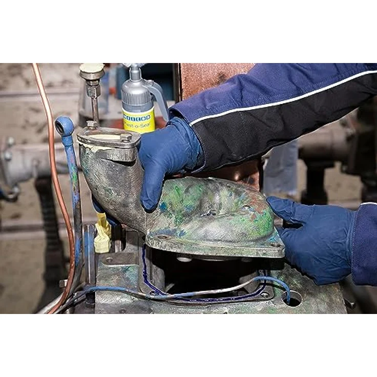 WEICON Plast-o-Seal Tube mit Pinsel, hitzebeständige Dichtmasse, 120g, German Quality – Bild 4