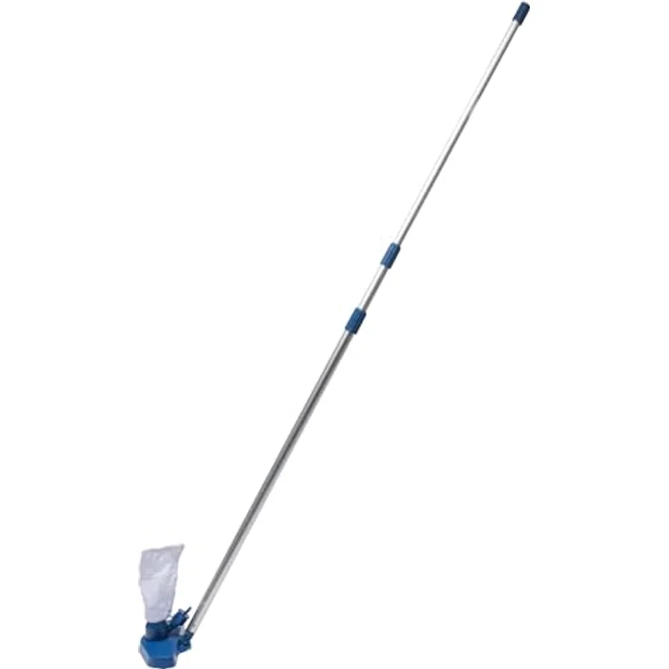 Summer Waves Zwembad Onderhoudsset Compleet, Pool Reinigungsset Basic, mit Teleskopstange und Sauger- und Skimmerköpfen – Bild 2