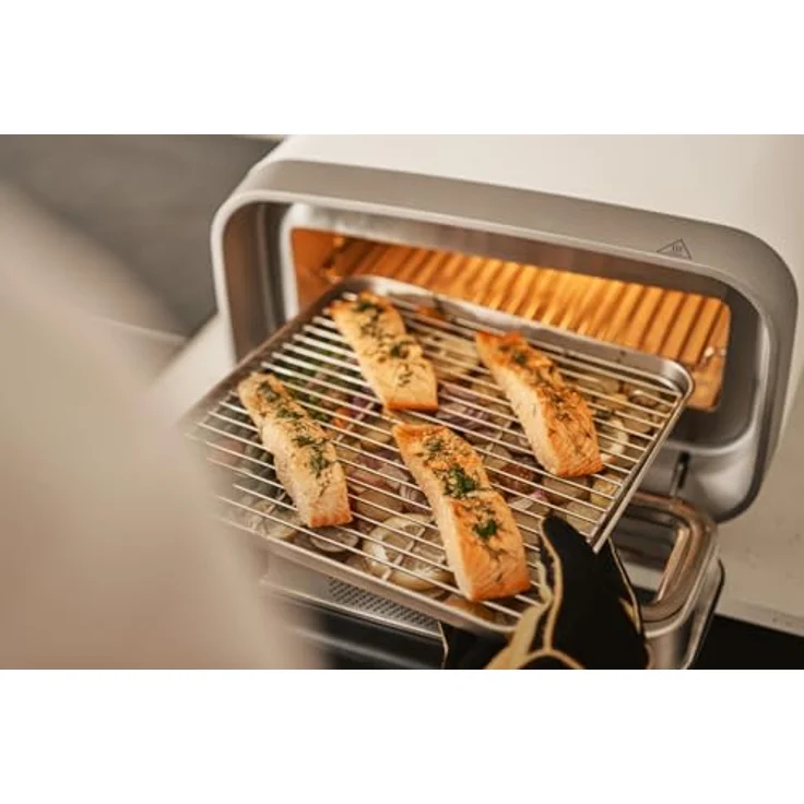 Ooni Volt 2, Elektrischer Pizzaofen mit Pizza Intelligence™, 450°C, kompakt für 13 Zoll Pizzen, schwarz – Bild 7