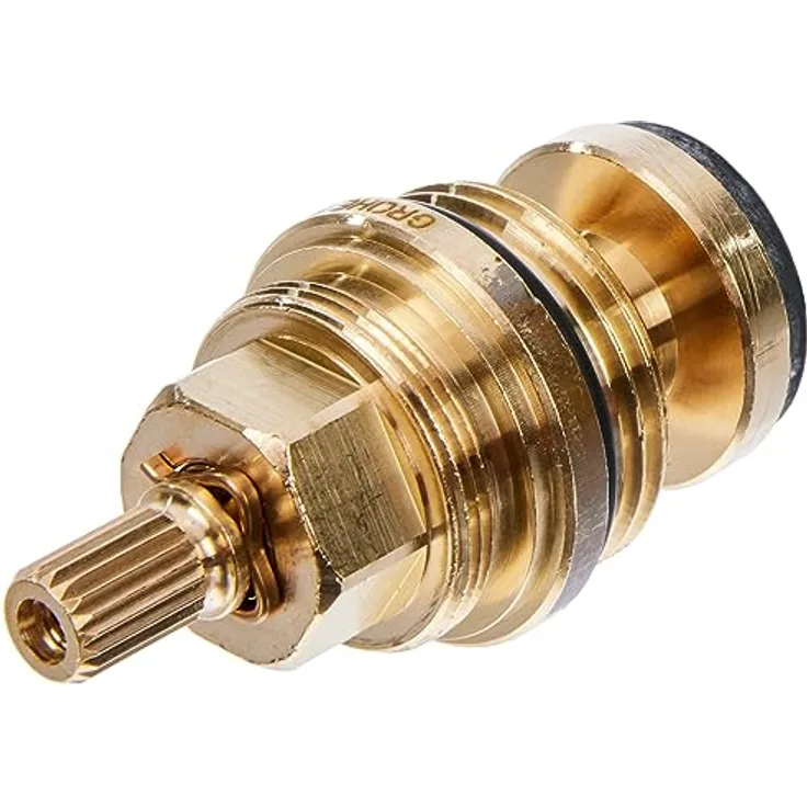 Grohe Oberteil 07025000, Unterputz-Oberteil für 3/4'' Ventile, kurze Spindel für 1/2'' Griffe