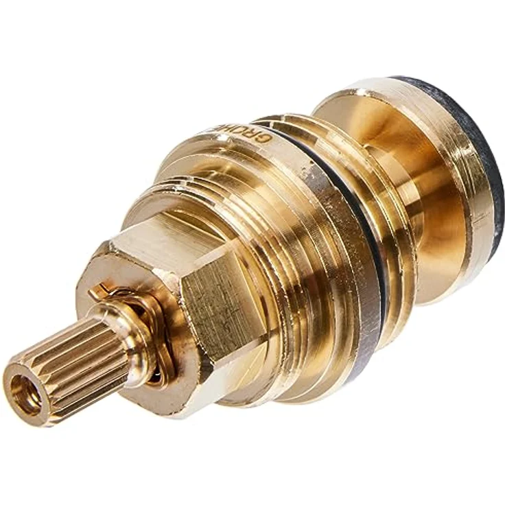 Grohe Oberteil 07025000, Unterputz-Oberteil für 3/4'' Ventile, kurze Spindel für 1/2'' Griffe – Bild 1